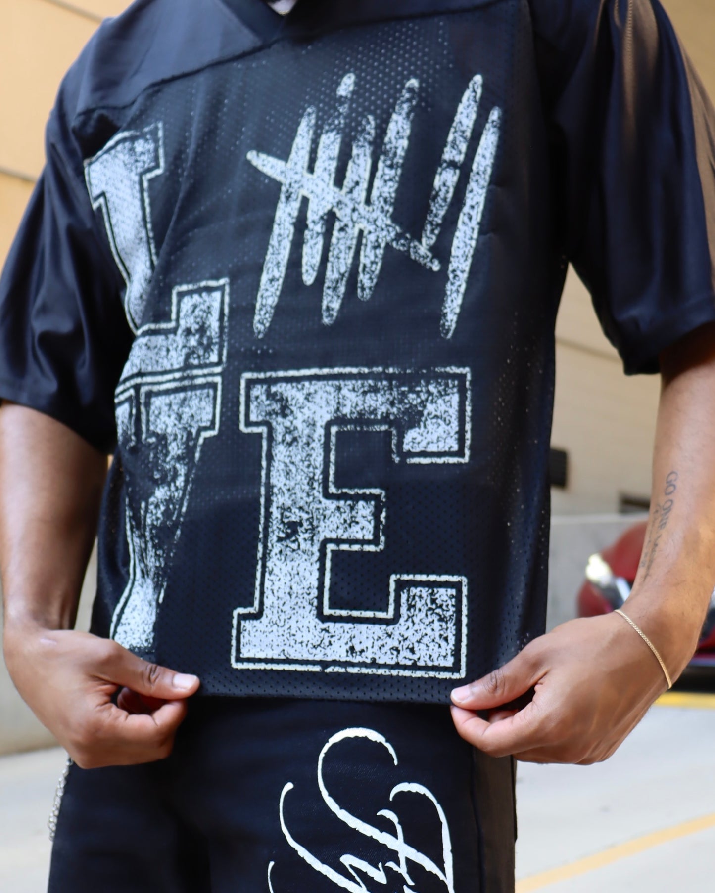 LOVE Football Jersey - Midnight