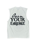 "Bandit" Cutoff Tee (Gold/Off-White)