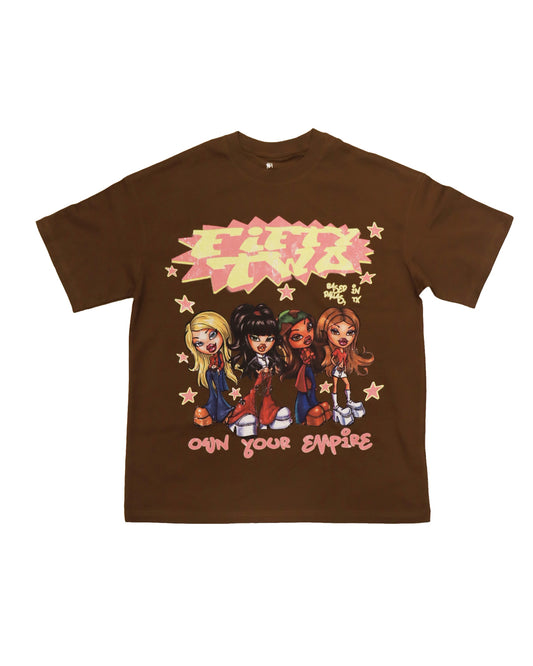 Dollhouse Tee (Chocolate)