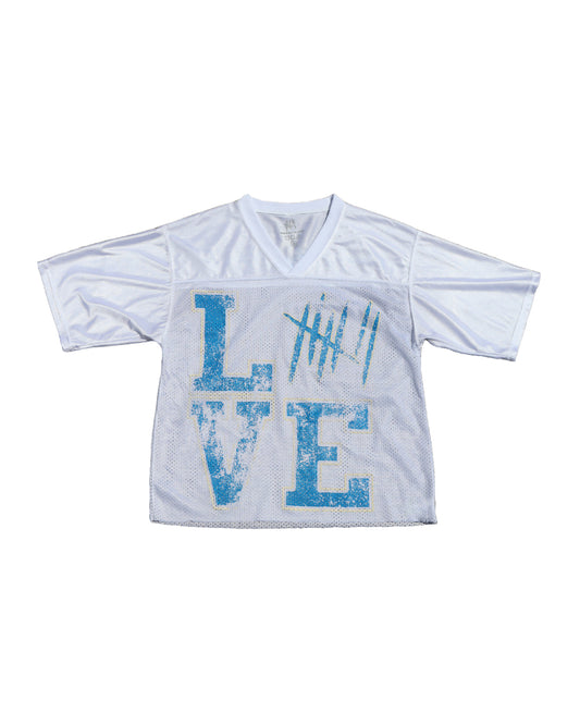 LOVE Football Jersey - Frost