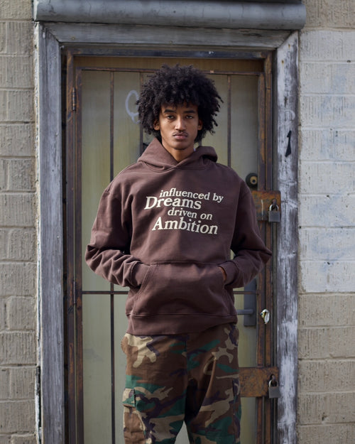 "Ambition" Hoodie (Mocha)