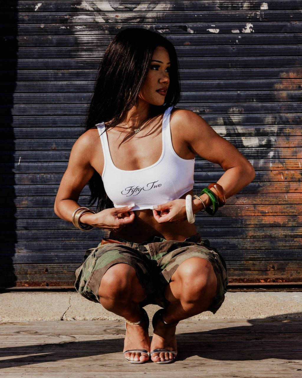 Women’s Script Rib Tank