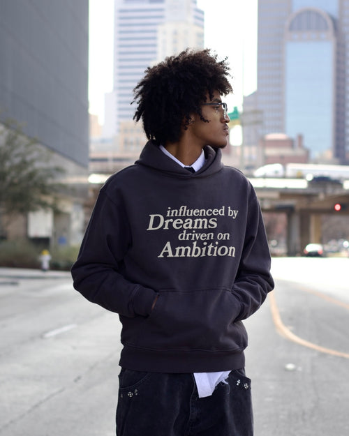 "Ambition" Hoodie (Charcoal)