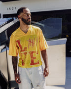 LOVE Football Jersey - Sunrise