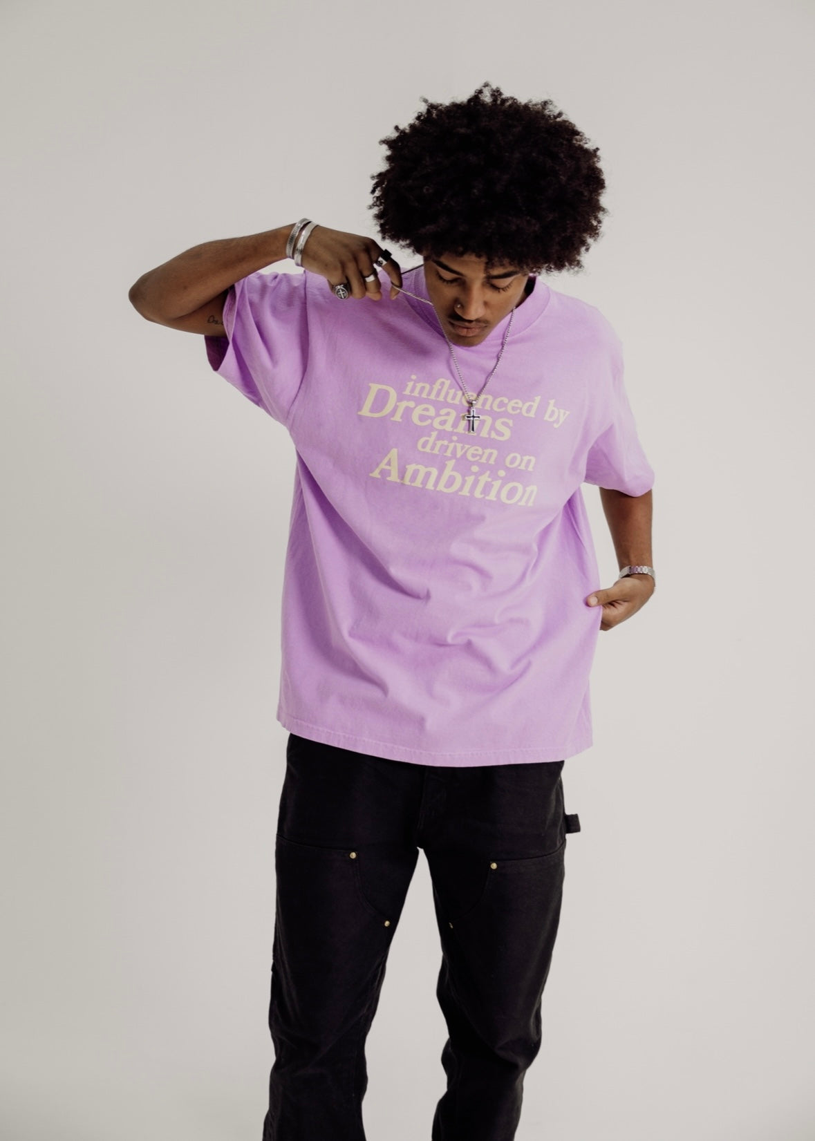 "Ambition" Tee (Orchid)