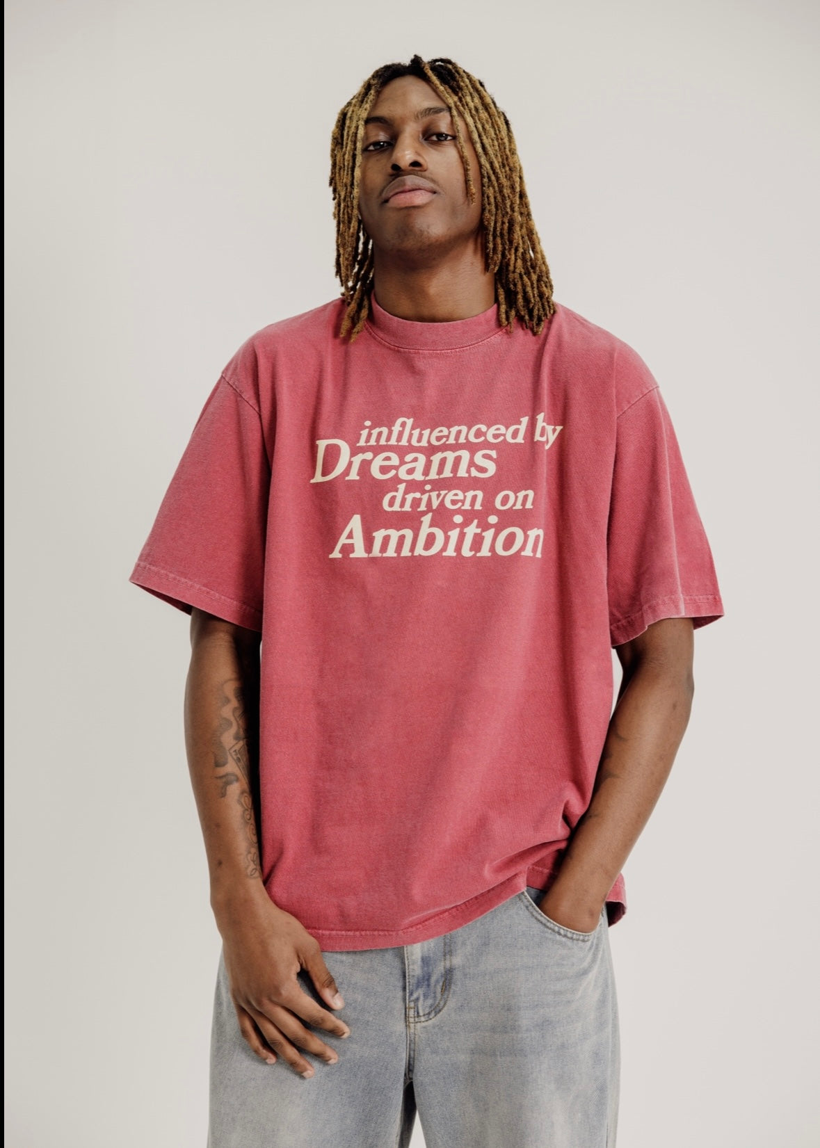 "Ambition" Tee (Clay Red)